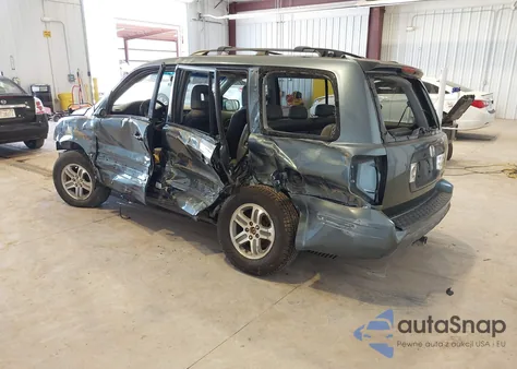 2005 Honda Pilot Ex-L z USA, uszkodzony, nr VIN 5FNYF18695B034396